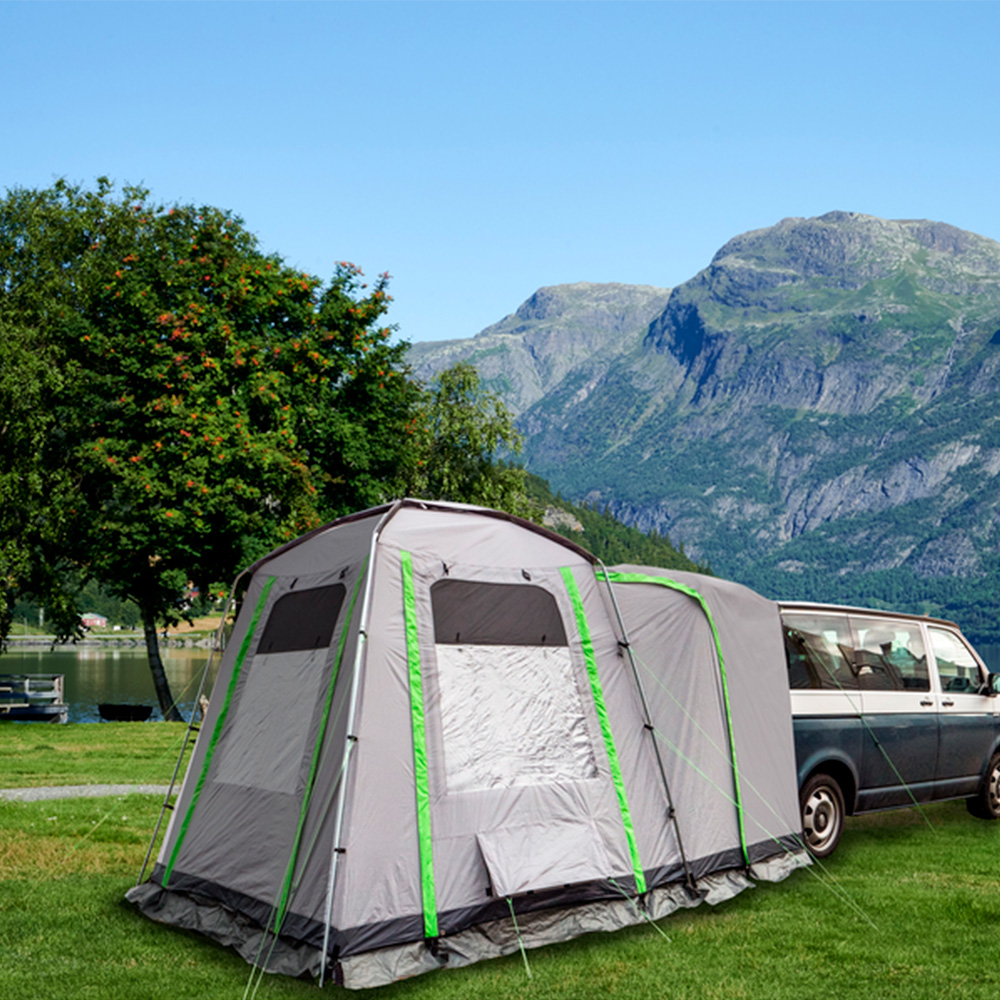Universellt baktält till minicamper och vans