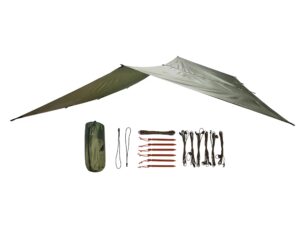 Bushmen EASY Tarp 3×3m grön