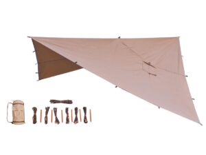 Bushmen HOT Tarp 3×3 canvastarp