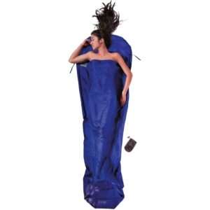 Cocoon MummyLiner, 100% Silke, ultramarinblå