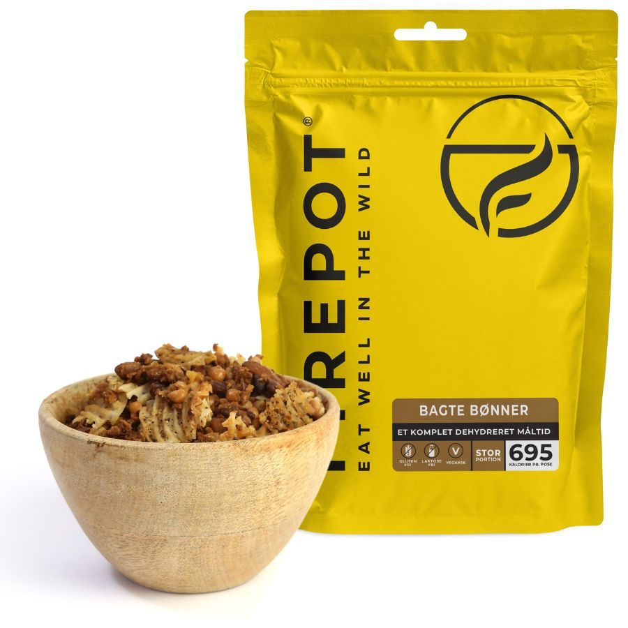 Firepot Bakade Bönor, frystorkad mat, XL