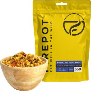 Firepot Kyckling med Keema Curry, frystorkad mat, Reg