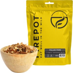 Firepot Pulled Pork, frystorkad mat, Reg