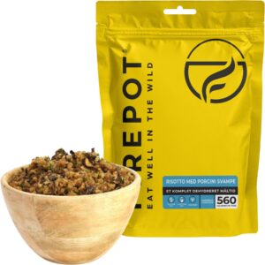 Firepot Risotto med Karljohansvamp, frystorkad mat, Reg