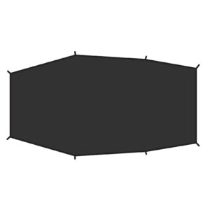 Fjällräven Lite 3 footprint Black