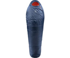 Haglöfs Tarius +1 Sleeping Bag 190cm Midnight Blue/Tangerine Left Zipper