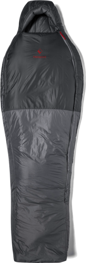 Helsport Explorer Pro Fiber 0 Sleeping Bag 185cm Smoky Grey / Ruby Red