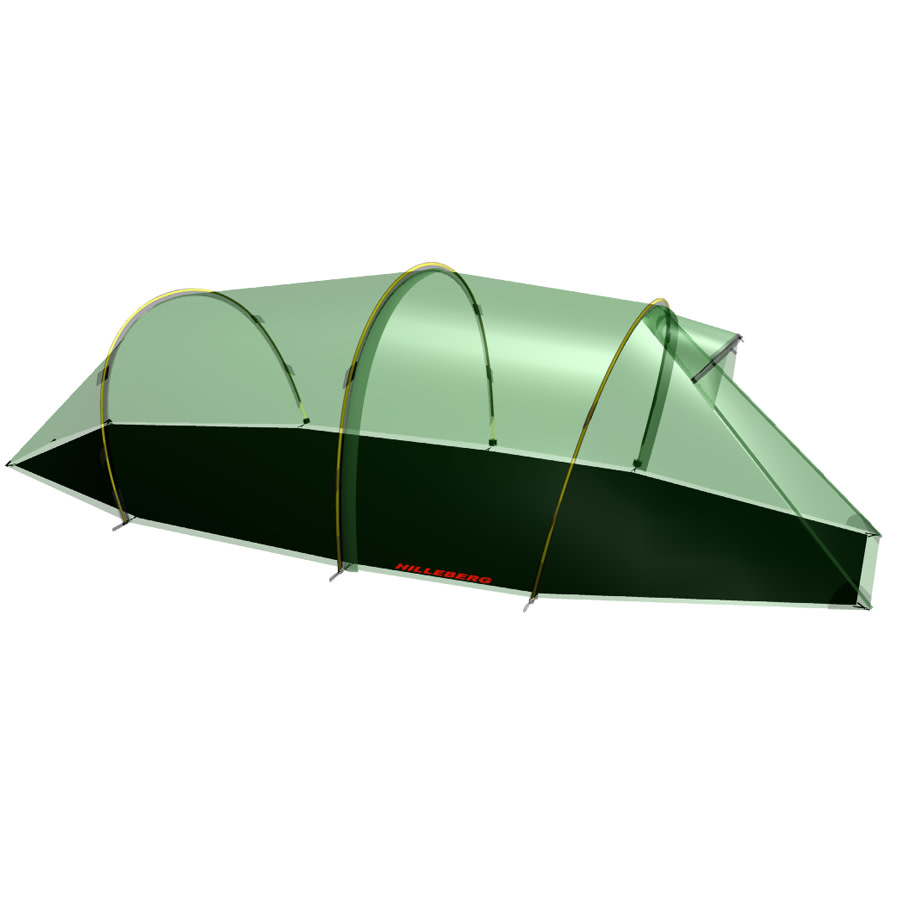 Hilleberg Nallo 4 GT Footprint Black