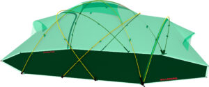 Hilleberg Saivo 4 Footprint Black