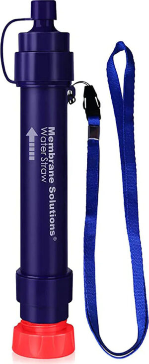 Membrane Solution Water Filter Straw II Blue