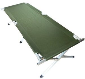 Mil-Tec Tältsäng US Type Aluminium 190x65cm (Färg: Oliv)