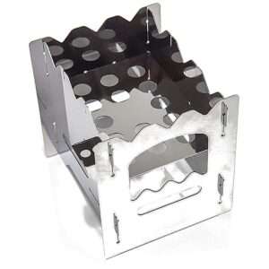 Petromax Hobo Stove BK1, kamin, silver