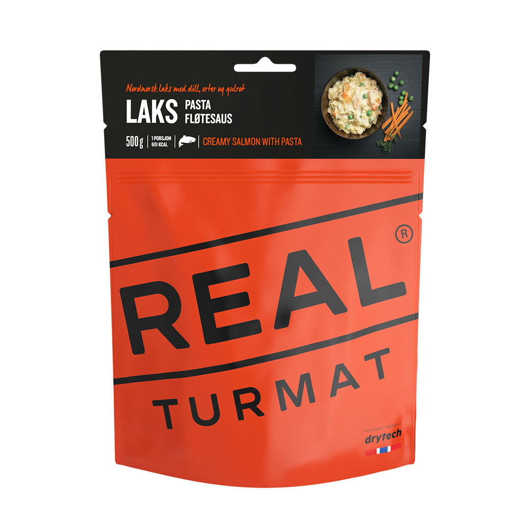 REAL Turmat Krämig Pasta Med Lax | Rue Des Mille