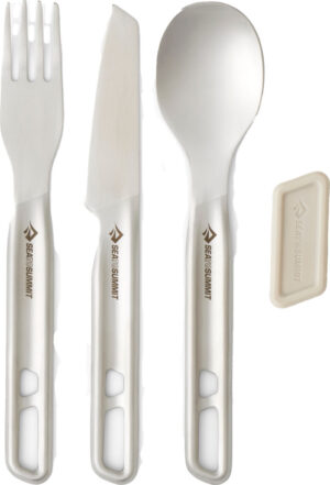 Sea To Summit Detour SS Utensil Set 4pc Stainless Steel Grey