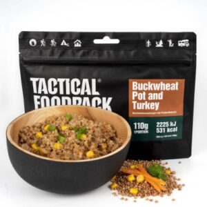 Tactical Foodpack Buckwheat Pot and Turkey 110g