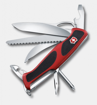 Victorinox RangerGrip 58 Hunter - Röd/Svart