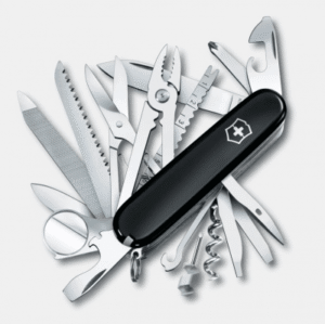 Victorinox SwissChamp 91mm - Svart