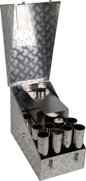 iFish Aluminum Box for Stove No Color