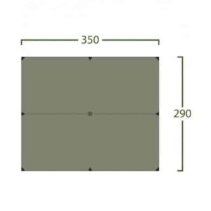 BITIHORN TREK TARP 3,5X2,9M - HELSPORT