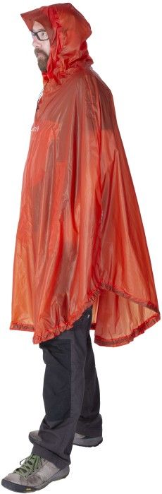 Exped Bike + Hike Poncho Dark Lava