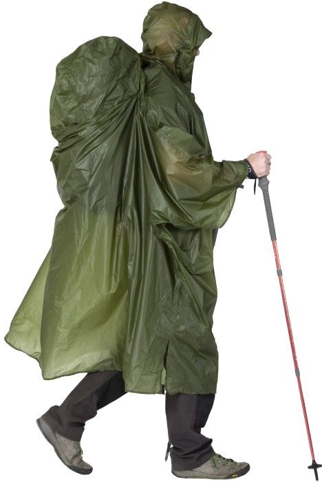 Exped Pack Poncho UL M Moss