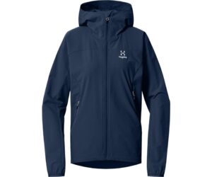 Haglöfs Move Softshell Hood Women Tarn Blue Tarn Blue S