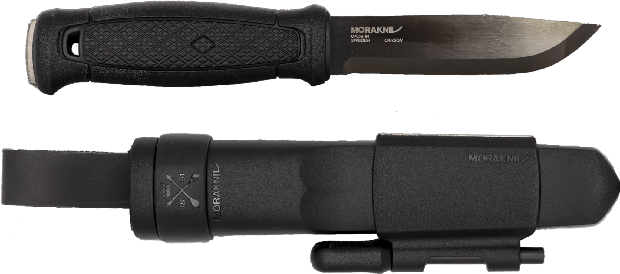 Mora Garberg Blackblade With Survival Kit (C) Black