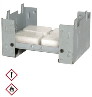 NATO MEDIUM FOLDING STOVE W.FUEL TABLETS - MIL-TEC