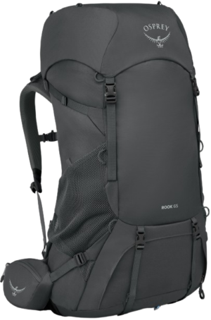 Osprey M's Rook 65L Dark Charcoal/Silver Lining