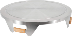Petromax Tyropit Lid With Table Function Stainless Steel/Beech Wood