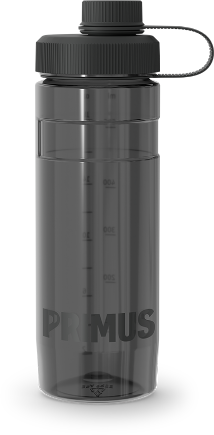 Primus Kvarts Tritan Bottle 0.6 L Drink Cap Cliffside Ash