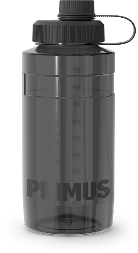 Primus Kvarts Tritan Bottle 1.0 L Drink Cap Cliffside Ash