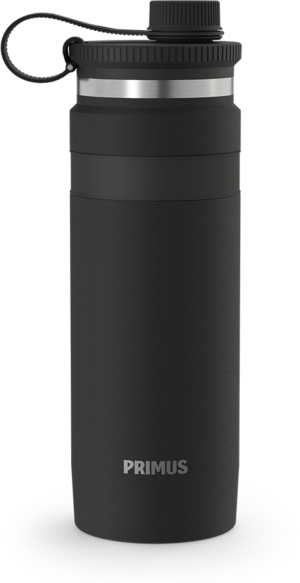 Primus Mika Wide Insulated Bottle 0.75 L Drink Cap Cliffside Ash