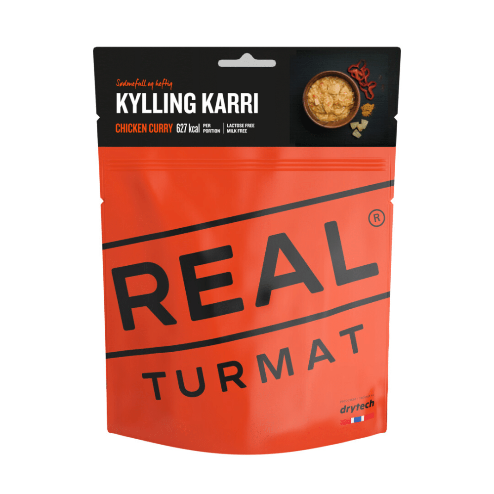 Real Turmat Chicken Curry – Frystorkad mat