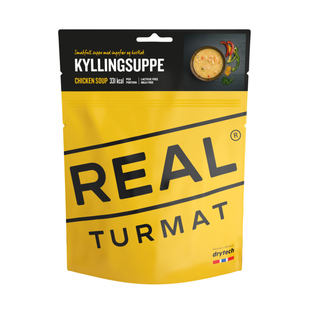 Real Turmat Chicken Soup – Frystorkad mat