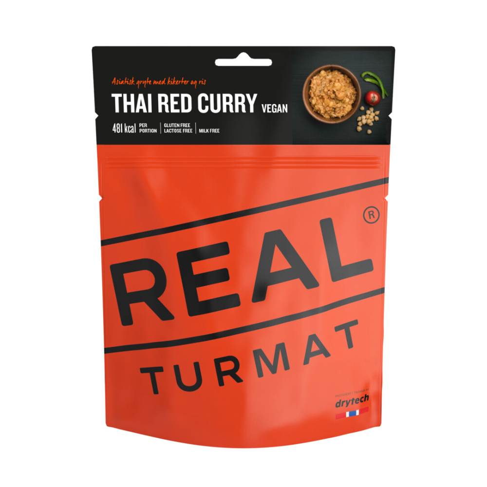 Real Turmat Thai Red Curry – Frystorkad mat