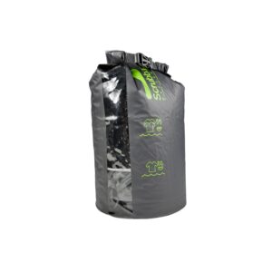 SCRUBBA WASH BAG 13.5 L Black, tvättpåse resa, drybag med inbyggd tvättbräda
