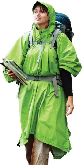 Sea to Summit Tarp Poncho Nylon Green