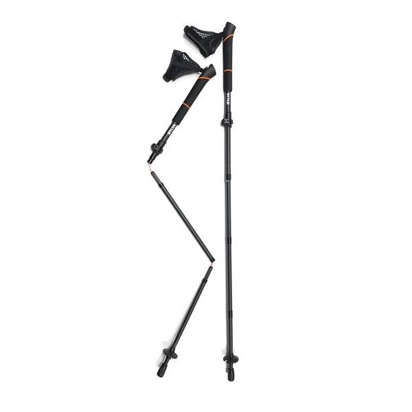 Silva Running Poles Carbon Adjust 120-140Cm