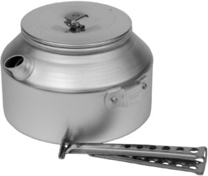 Trangia Kettle 924, 0.9L, Open fire, detachable handle