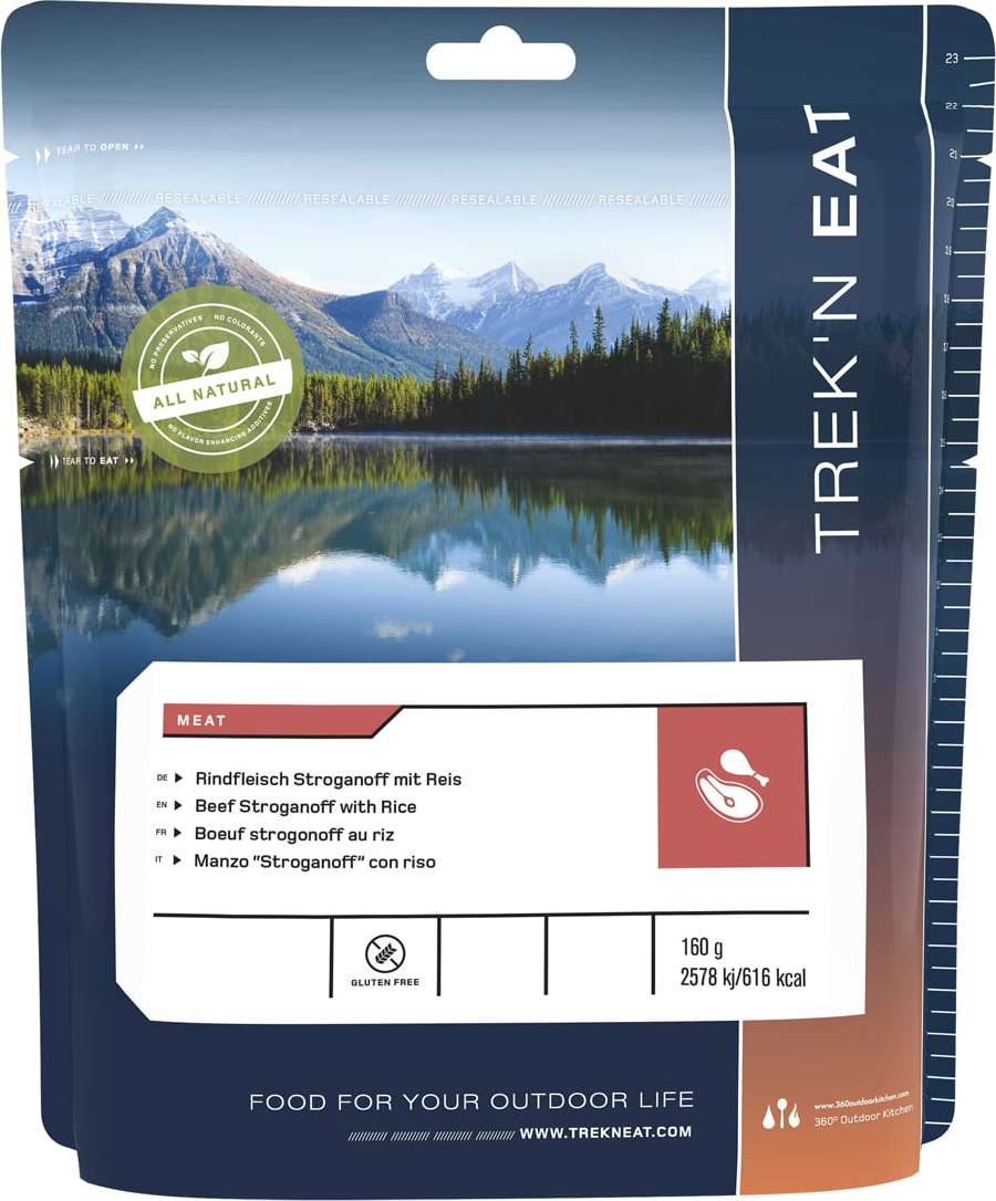 Trek'n Eat Beef Stroganoff With Rice NoColor