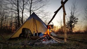 Bushmen Tarp 3x3 UL och lavvu