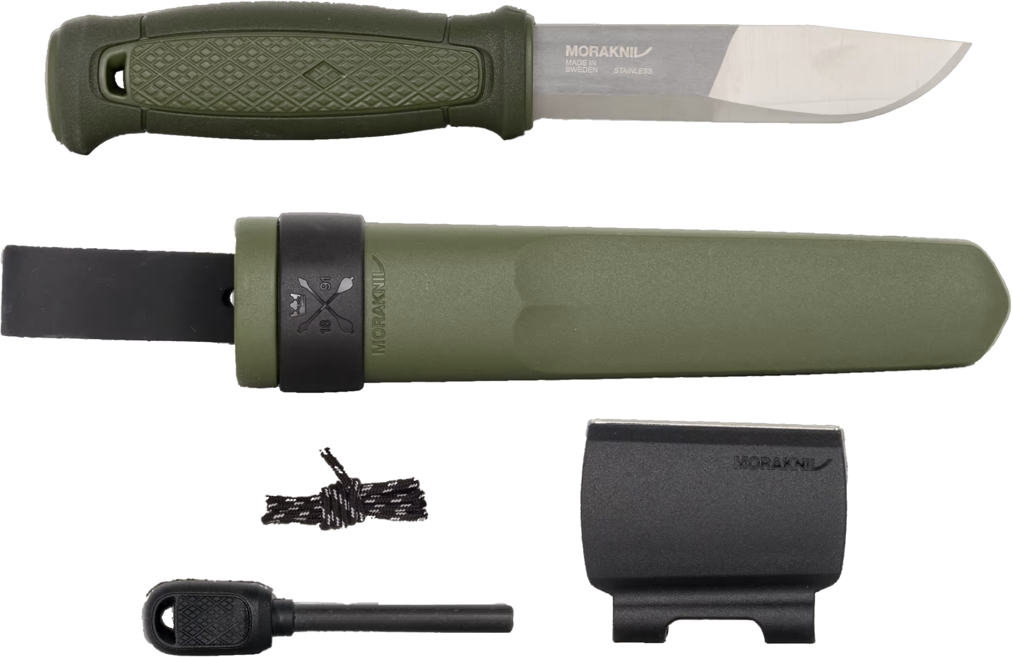 Mora Kansbol With Survival Kit (S) Green