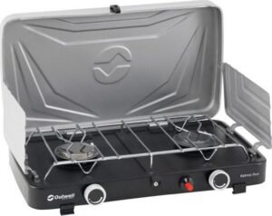 Outwell Katmai Duo Stove Silver Grey