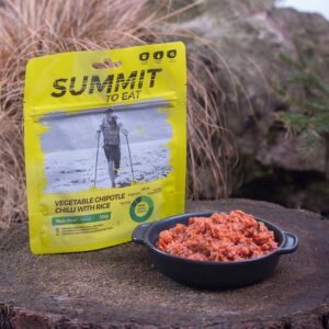 Summit To Eat Chipotle Vegetable Chilli With Rice Big Pack campingmåltid