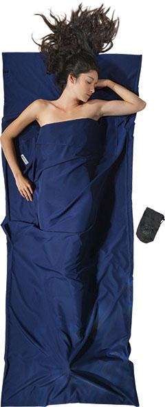 COCOON TRAVELSHEET MICROFIBER Dark Blue, reselakan micofiber