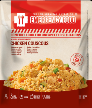 Emergency Food Chicken Couscous 1-port Onecolour