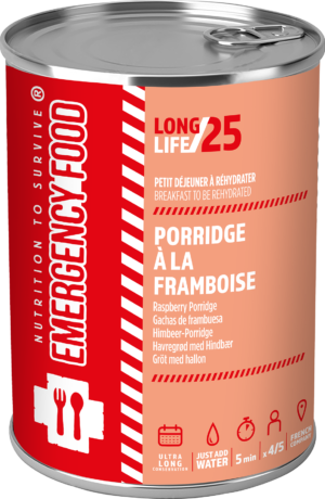 Emergency Food Raspberry Porridge 5-Port Onecolour