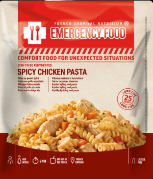 Emergency Food Spicy Chicken Pasta 1-port Onecolour