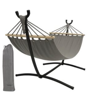 Hängmatta med Stativ - 200x150 cm